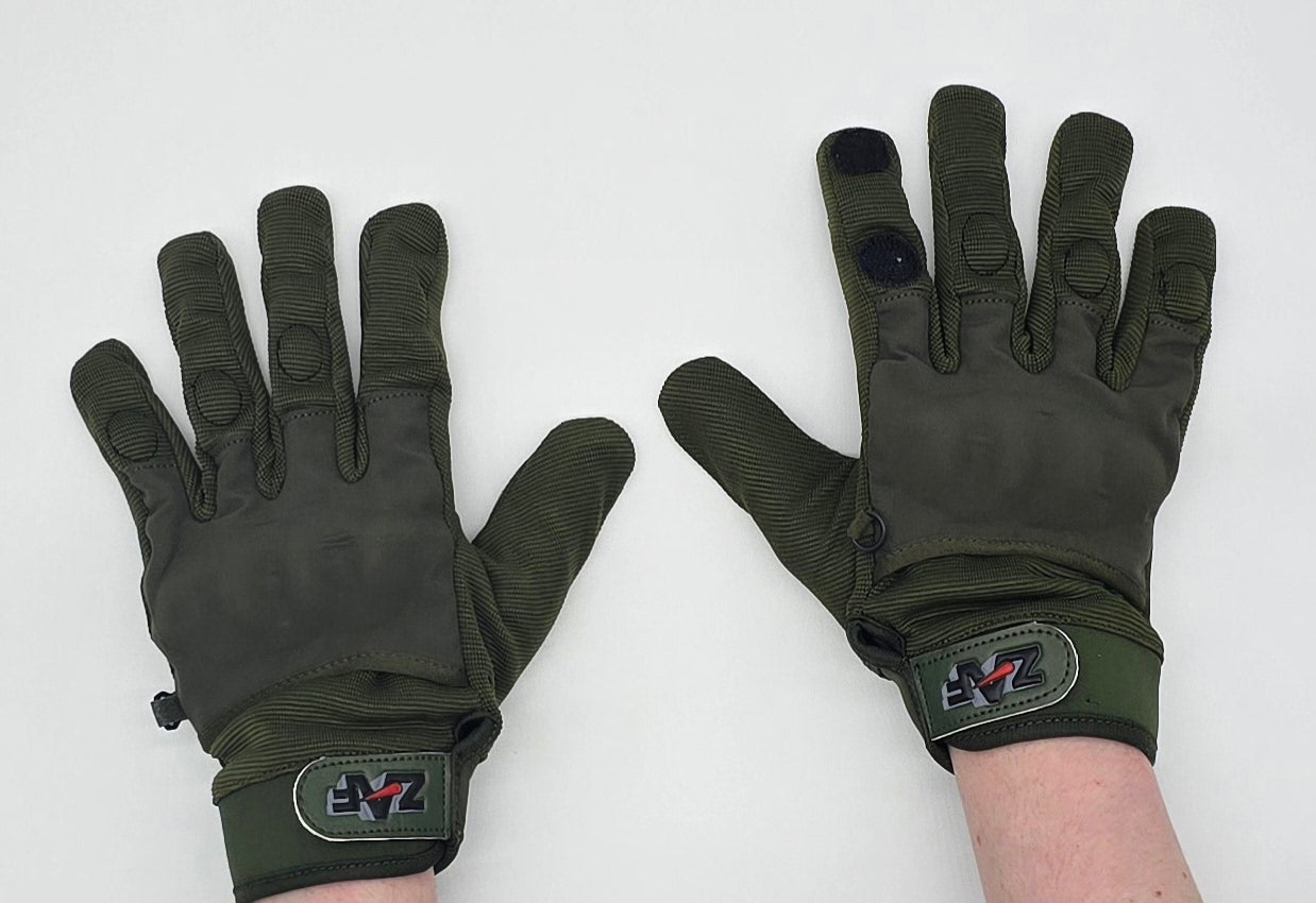 Full Finger + Removable Trigger Finger Gloves | Olive | East Coast - Image 3