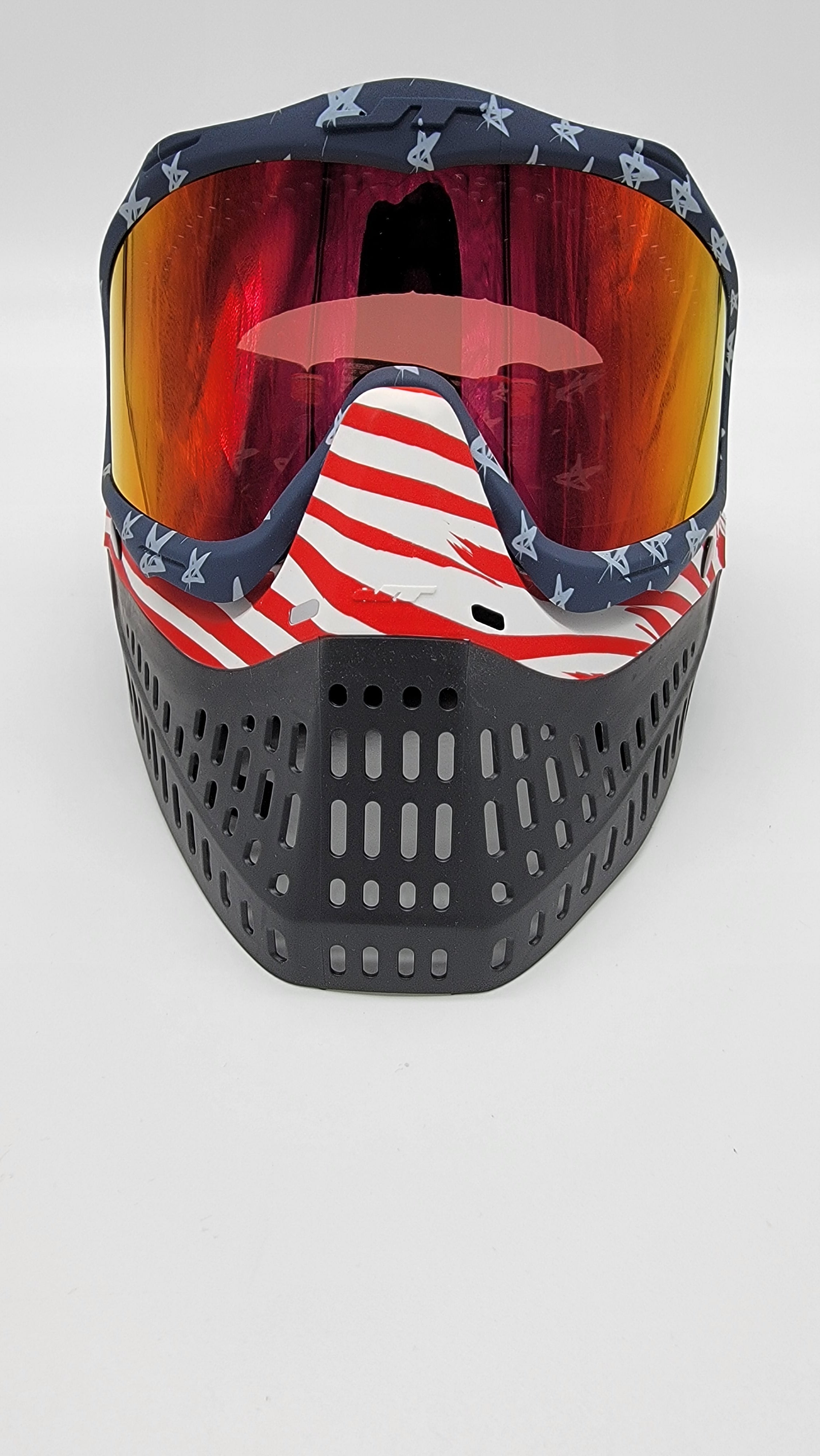 JT Proflex Stars & Stripes Paintball Mask with Goggles - Image 2