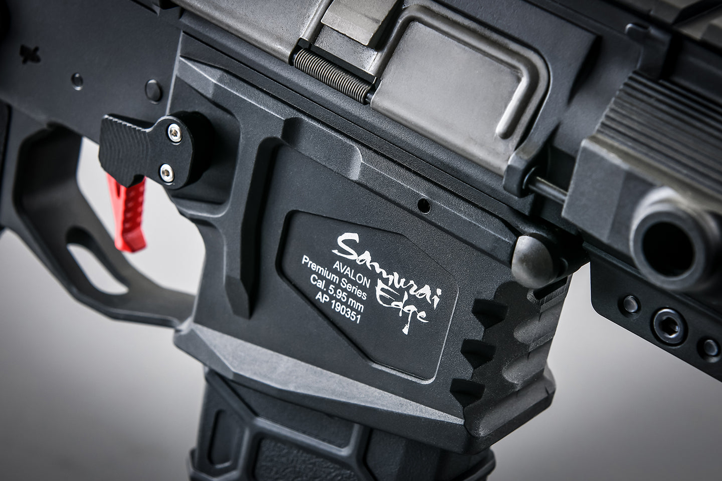 VFC Avalon Samurai Edge Black AEG Airsoft Rifle 6mm : Umarex - Elite Force - Image 5