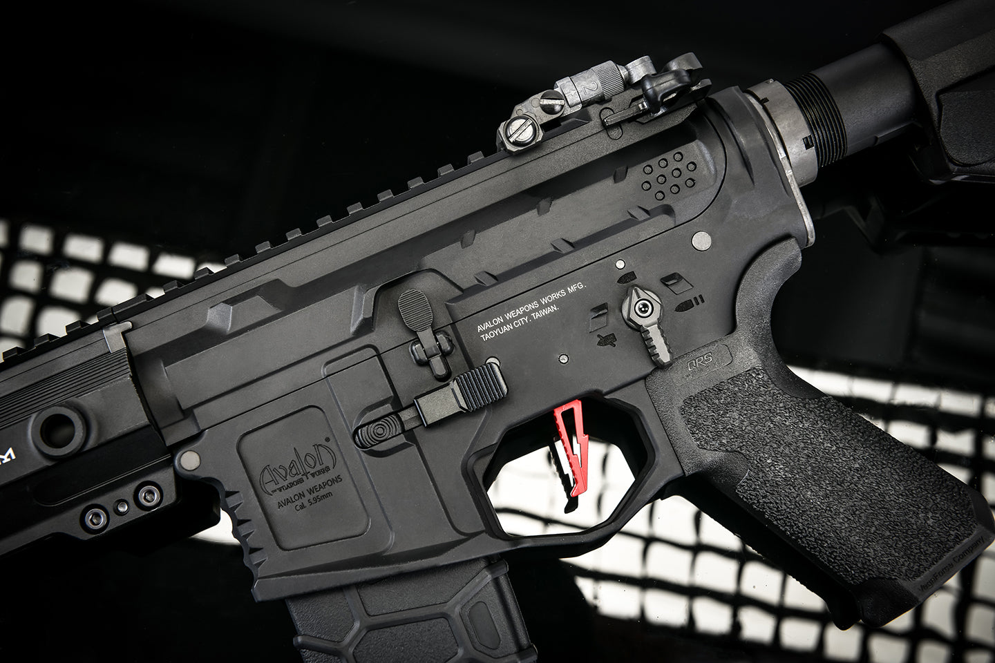 VFC Avalon Samurai Edge Black AEG Airsoft Rifle 6mm : Umarex - Elite Force - Image 6