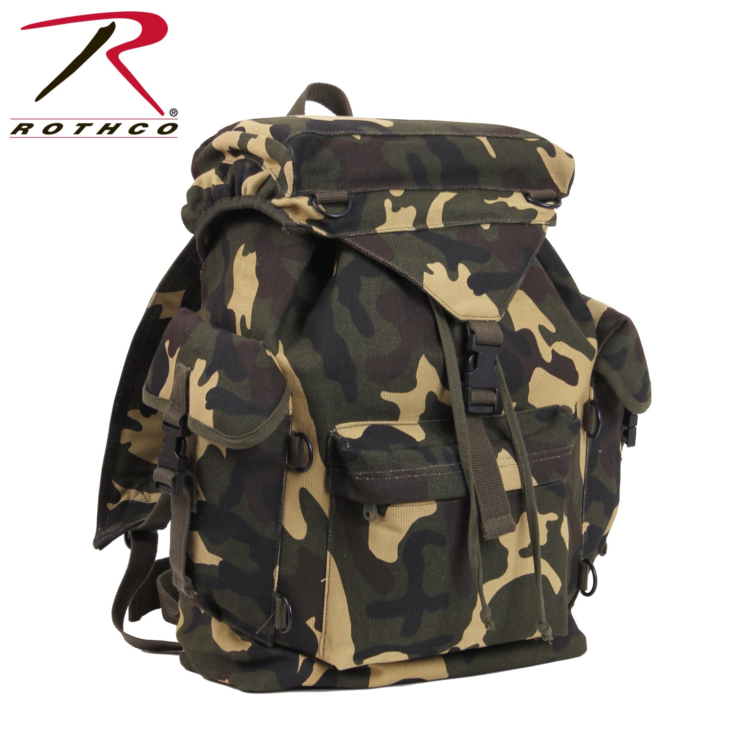 Canvas backpack