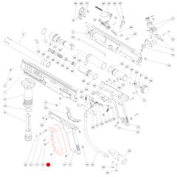Marker Parts - SW-1 Part# 16 Grip