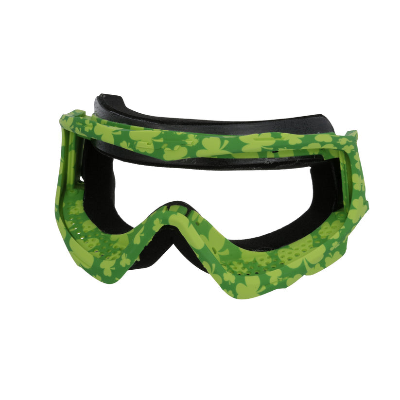 Jt Flex 7/Flex 8/Proflex/Spectra Goggle Frame Assembly- No Lens - St Patrick's Clover - Image 2