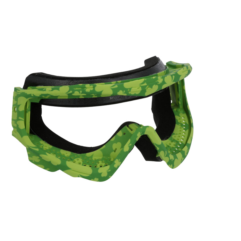 Jt Flex 7/Flex 8/Proflex/Spectra Goggle Frame Assembly- No Lens - St Patrick's Clover - Image 3