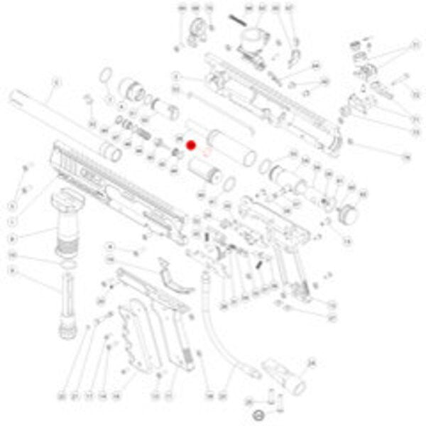 Marker Parts - SW-1 Part# 39 Velocity Screw