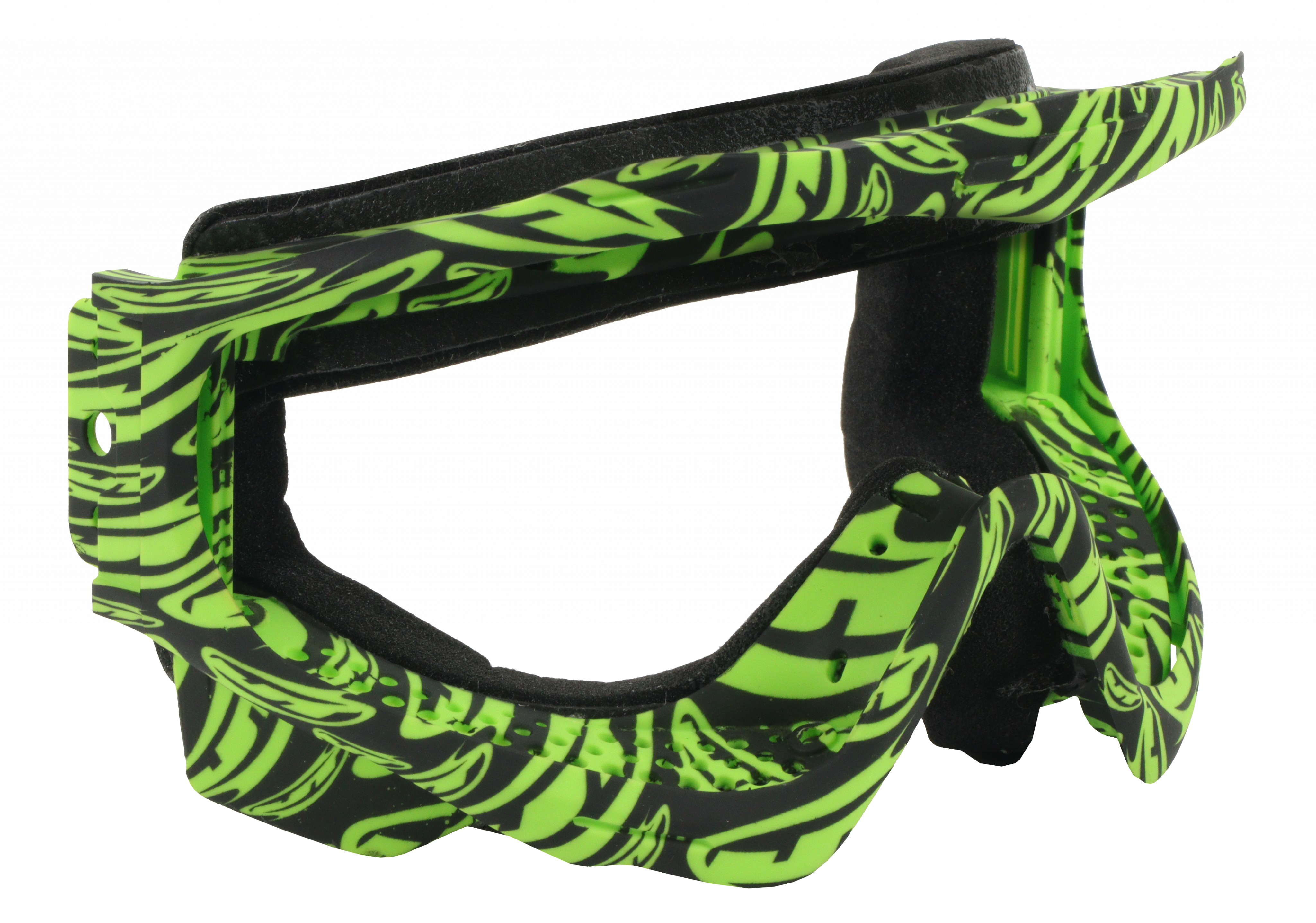 Jt Flex 7/Flex 8/Proflex/Spectra Goggle Frame Assembly- No Lens - Banana Lime - Image 2