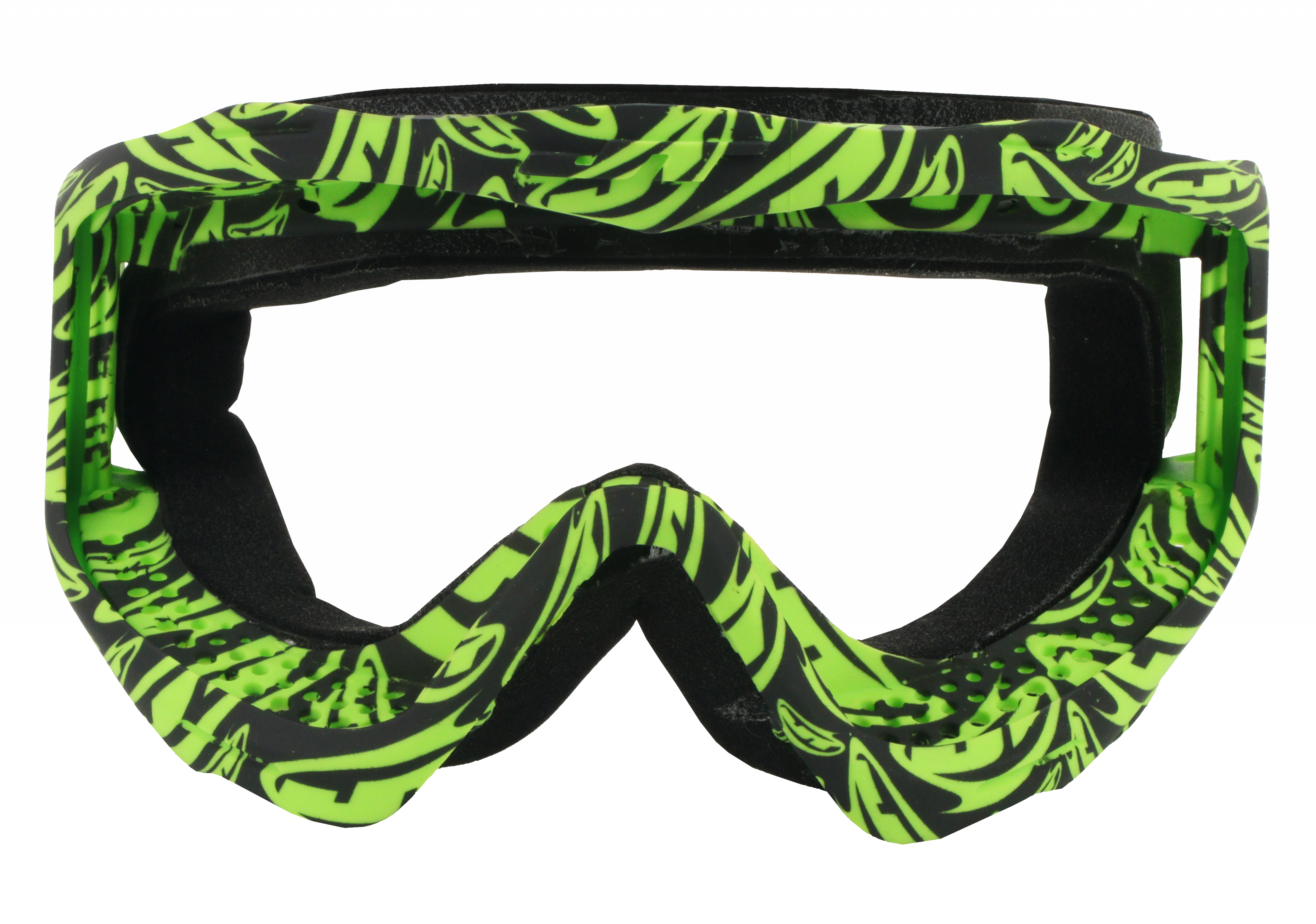Jt Flex 7/Flex 8/Proflex/Spectra Goggle Frame Assembly- No Lens - Banana Lime - Image 3