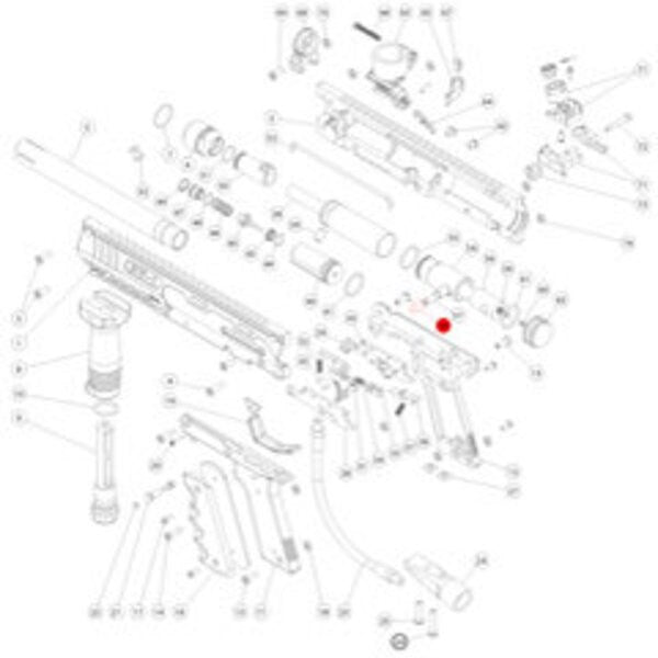 Marker Parts - SW-1 Part# 58 Hammer Cocking Pin Cover