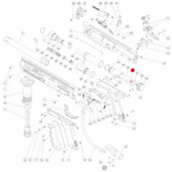 Marker Parts - SW-1 Part# 59 Hammer Spring (stock)
