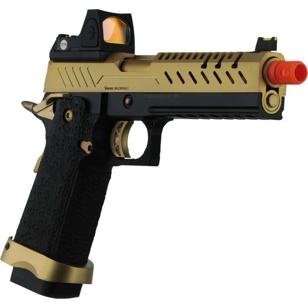 Vorsk Hi-Capa 5.1 Black/Gold + Bds - Image 4