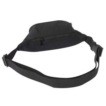 Rothco Canvas Crossbody Fanny Pack - Black - Image 2