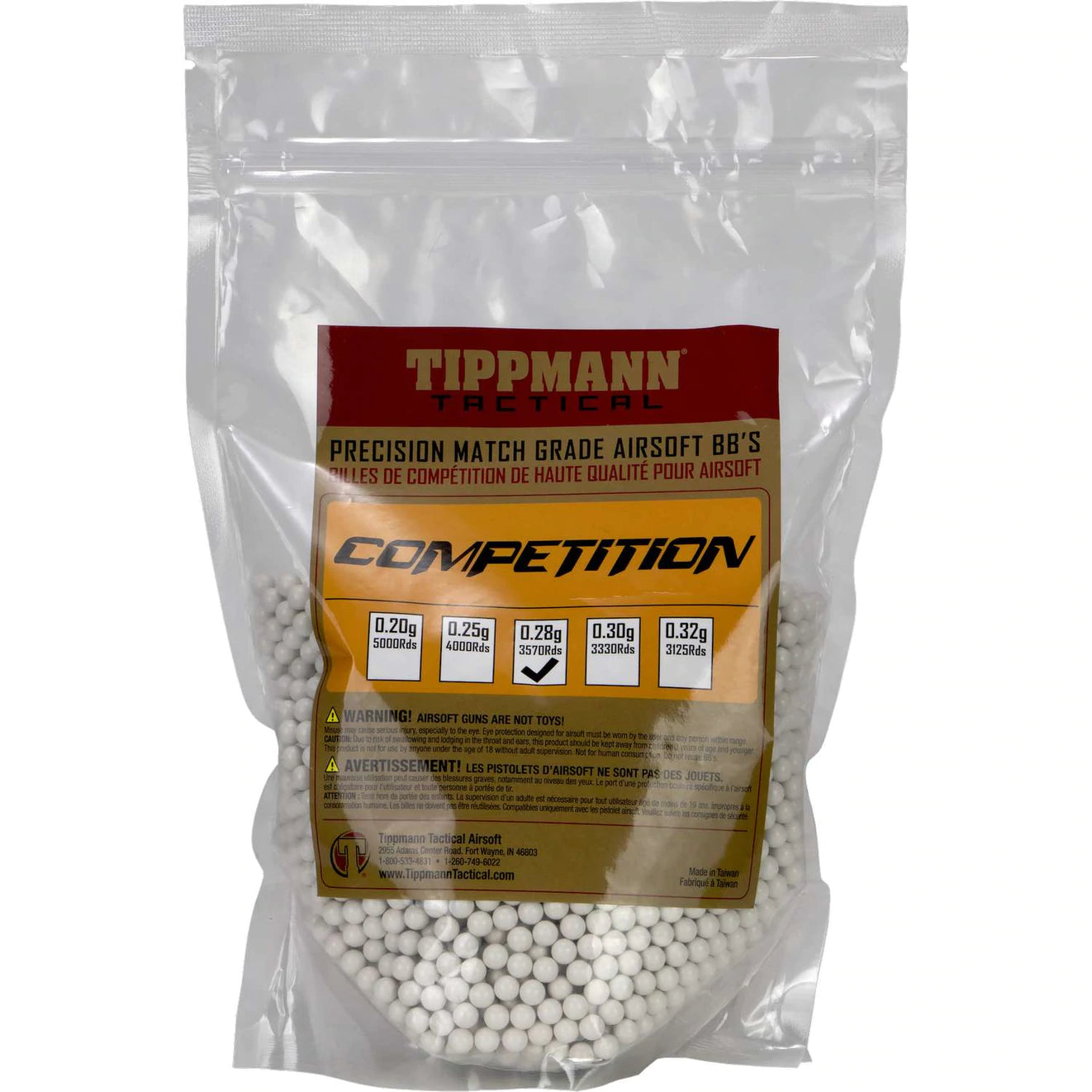 Tippmann Competition 6mm BB - White - Image 2