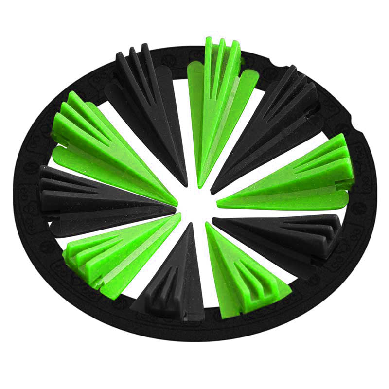 Virtue Paintball Crown 2.5 Rotor Speed Feed - Lime