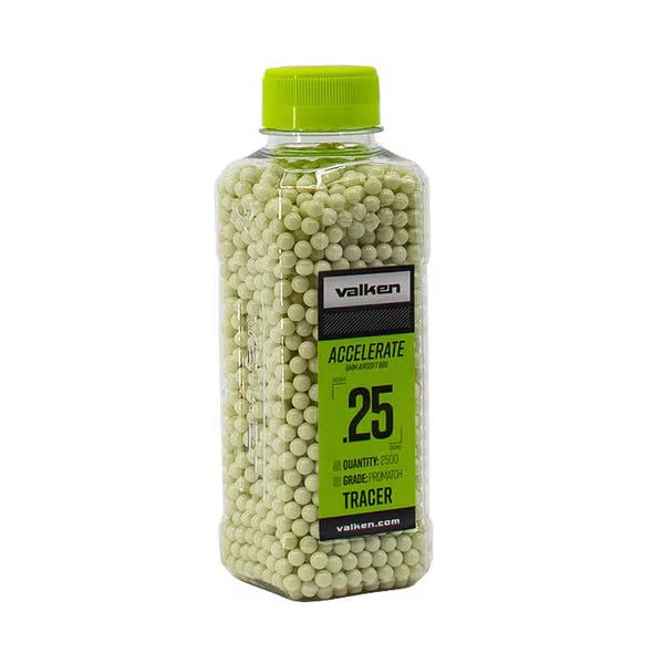 Valken Accelerate Promatch 0.25G 2500Ct Airsoft Tracer Bbs - Image 5