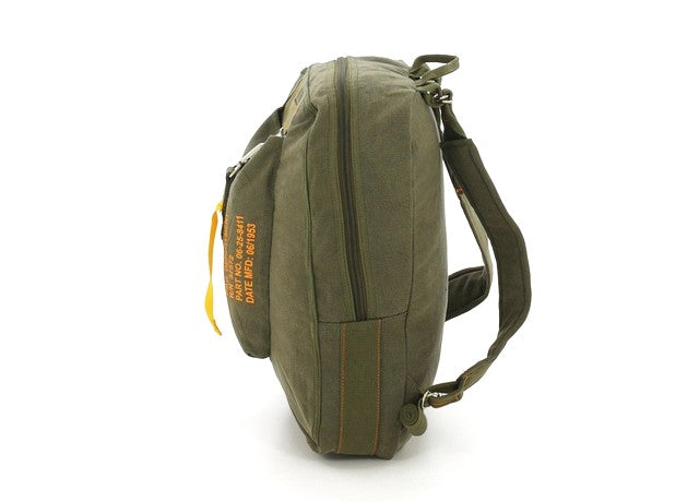Vintage Canvas Flight Bag