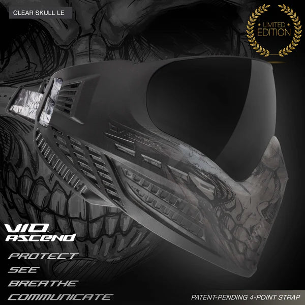 Virtue VIO Ascend Goggle - Clear Skull LE - Image 2