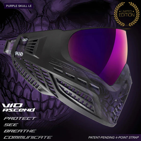 Virtue VIO Ascend Goggle - Purple Skull - Image 4