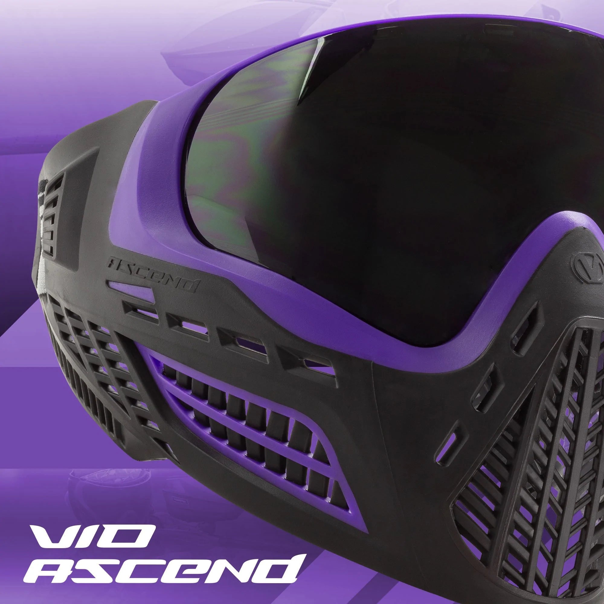 Virtue Vio Ascend | Paintball Goggle/Mask - Purple Smoke - Image 3