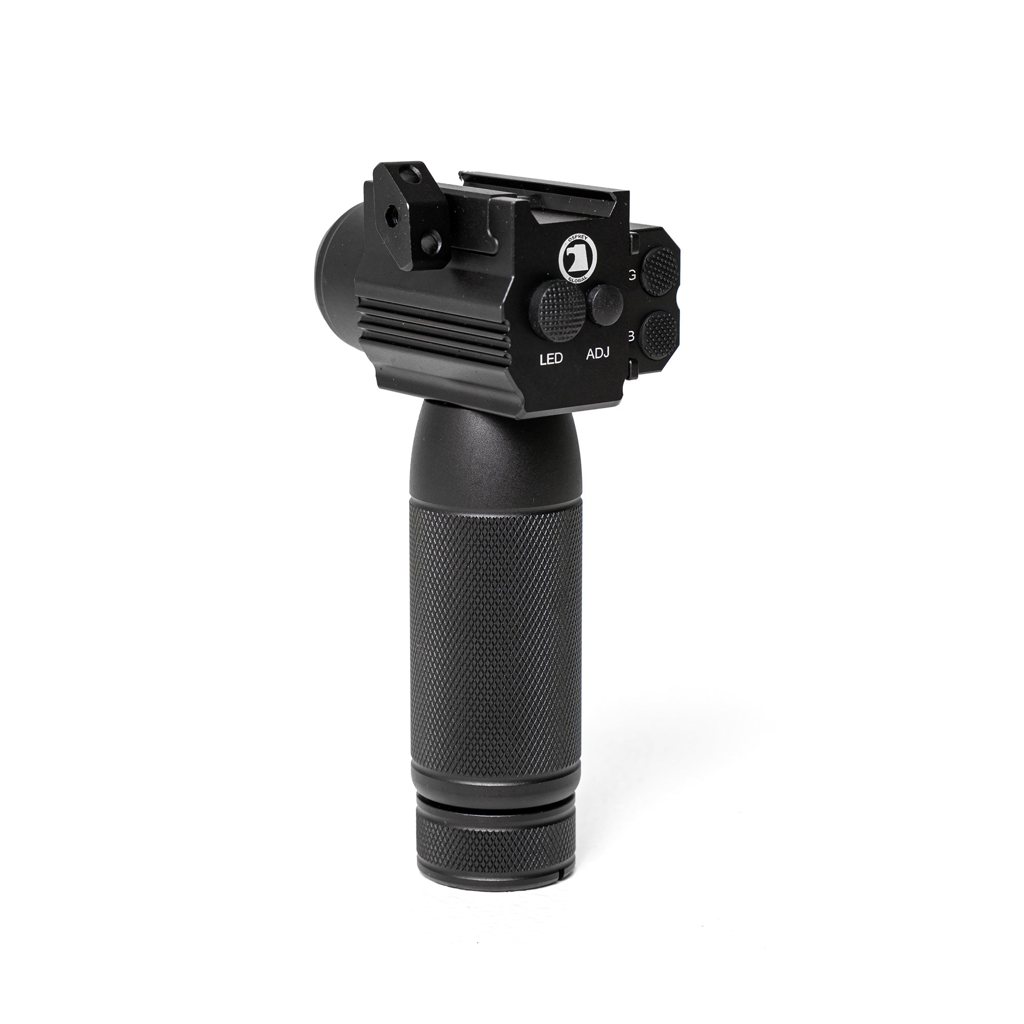 Tactical Vertical Grip With Blue and Green Lasers and 1000 Lumen Flashlight - Image 4