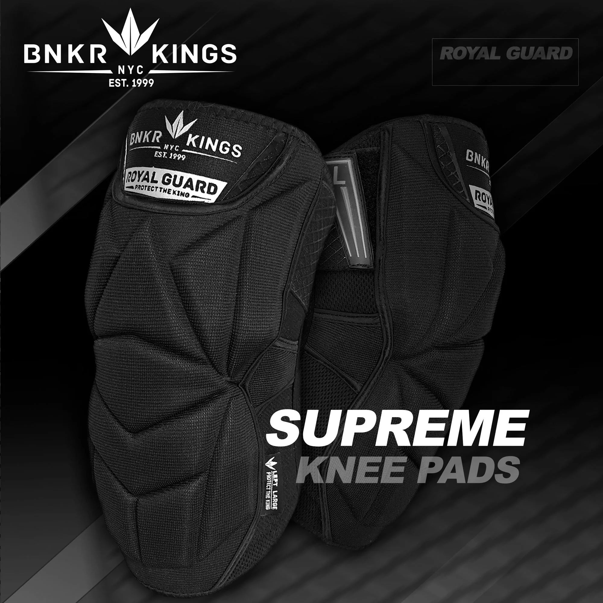 Bunkerkings V2 Supreme Paintball Knee Pads - Image 2