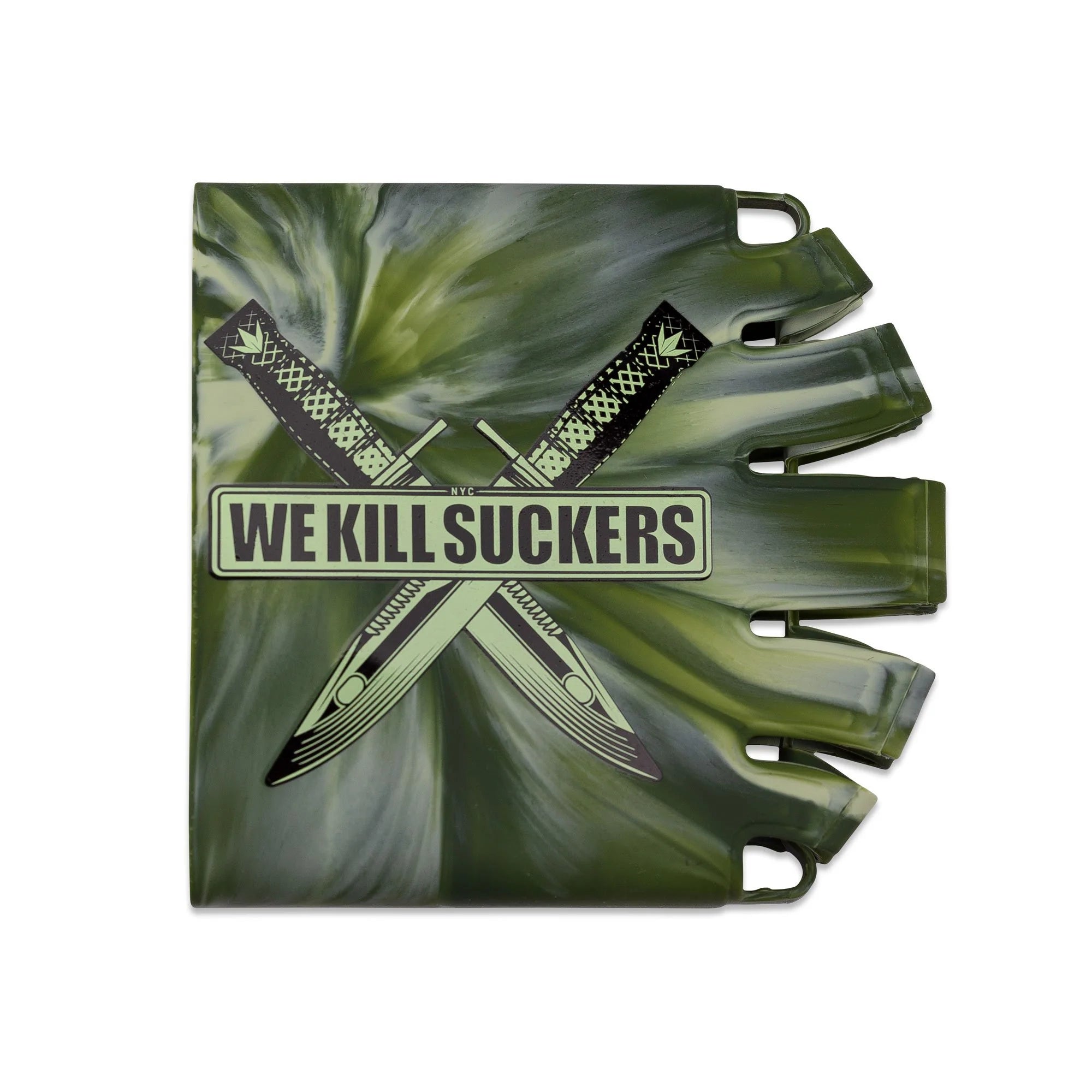 Bunkerkings - Knuckle Butt Paintball AIr Tank Cover - WKS Knife - Camo - Image 4