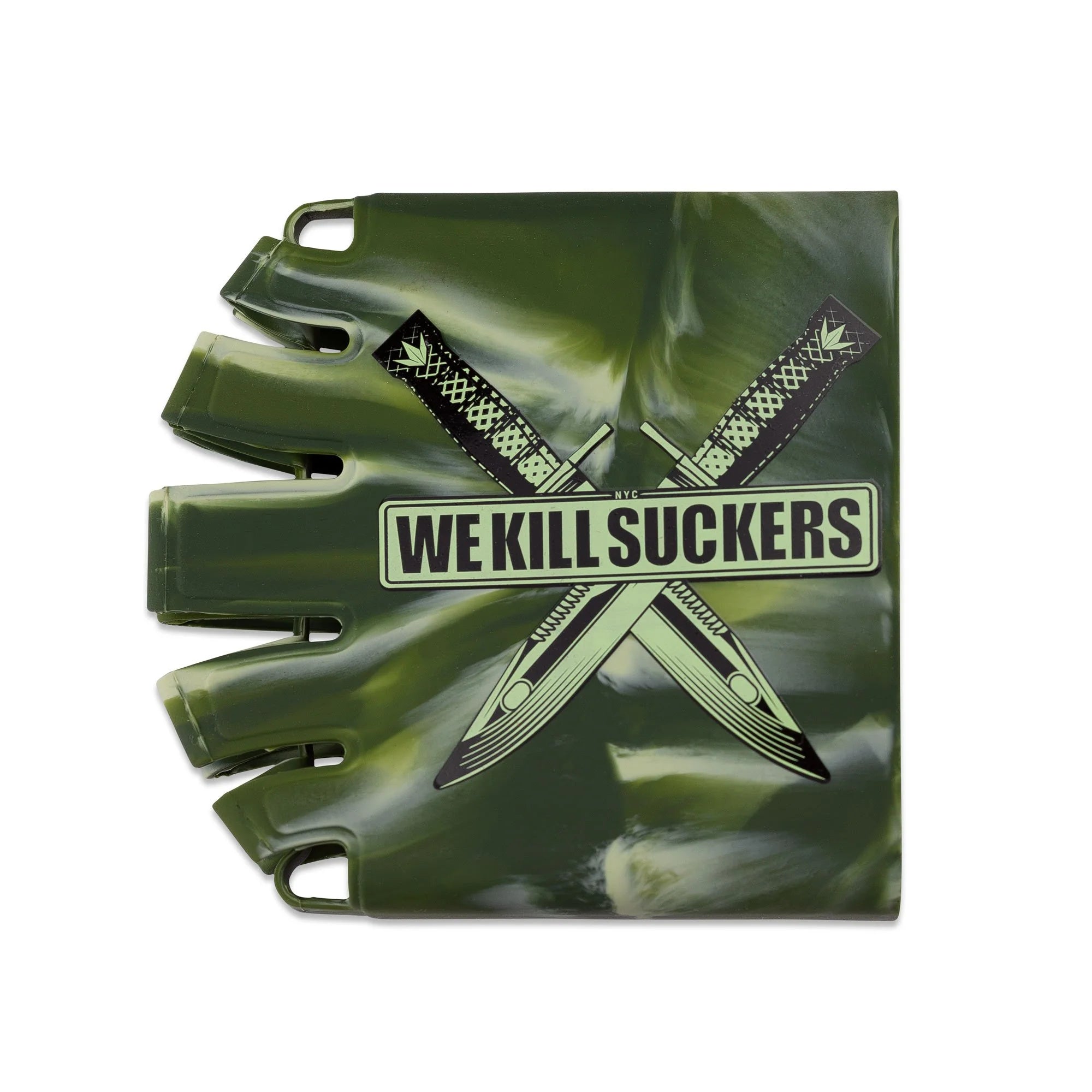Bunkerkings - Knuckle Butt Paintball AIr Tank Cover - WKS Knife - Camo - Image 5