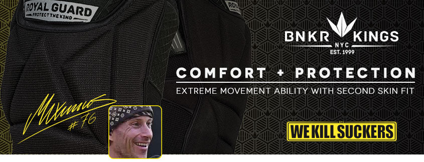 Bunkerkings V2 Supreme Paintball Knee Pads - Image 3