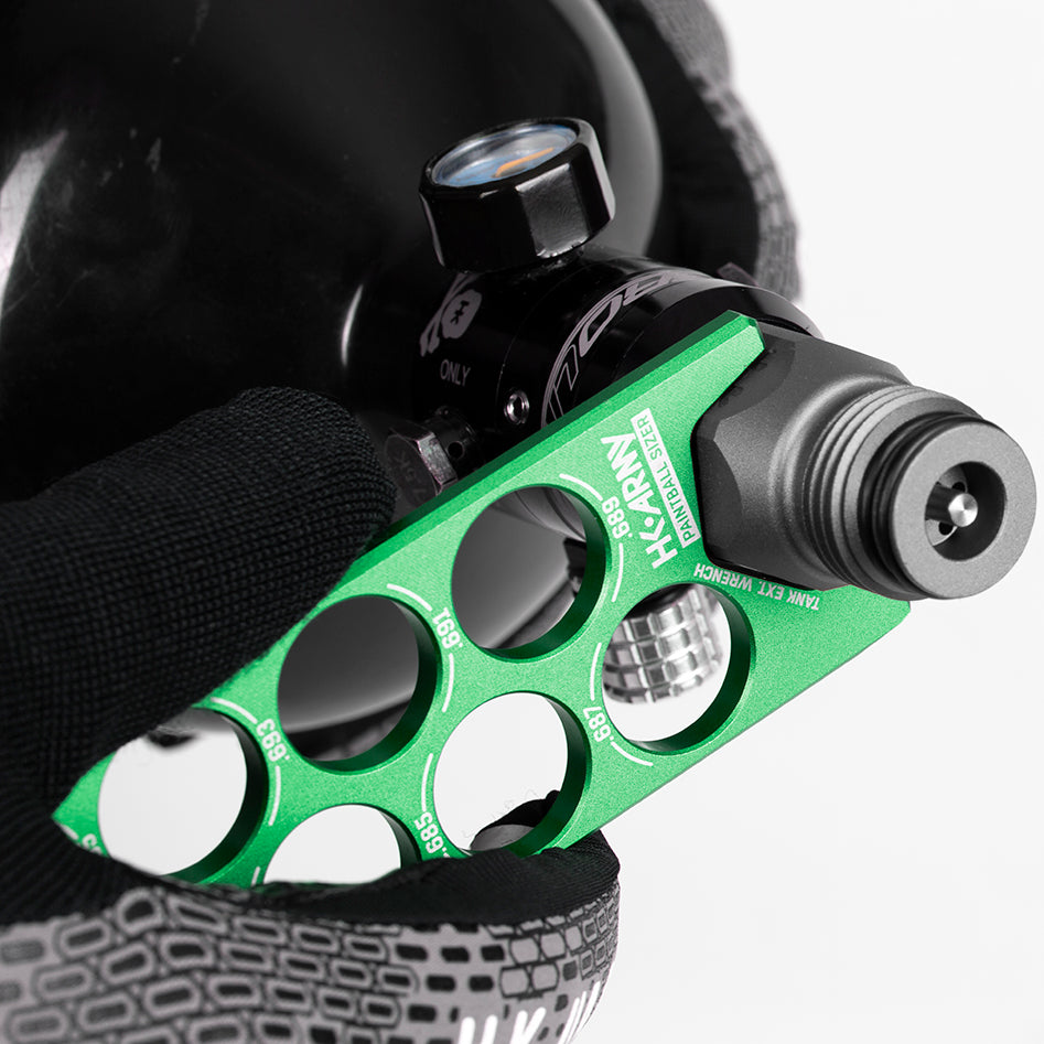 Paintball Sizer Guide - Neon Green - Image 2