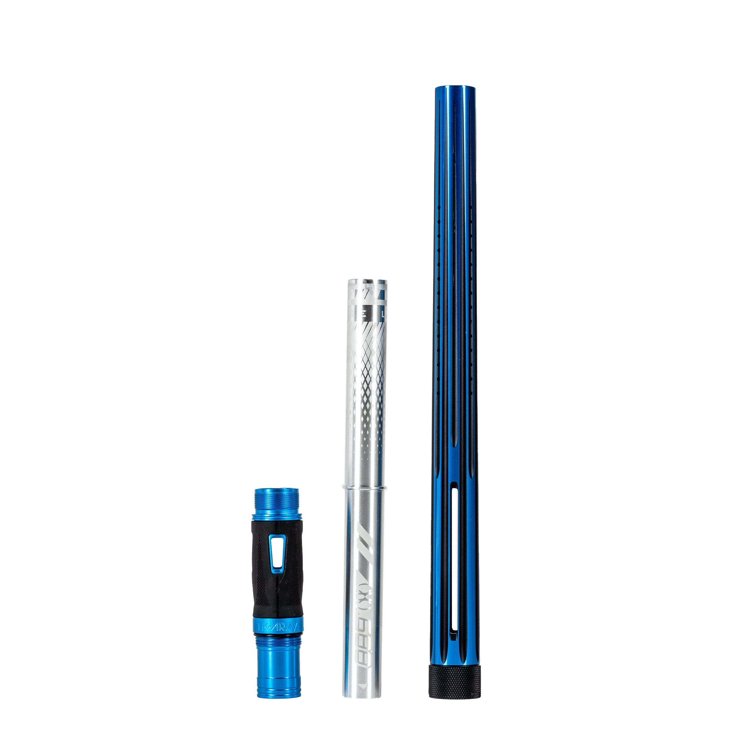 LAZR Elite Nova Barrel Kit - 15' Blue/Black - Colored Inserts - Cocker Threads - Image 7