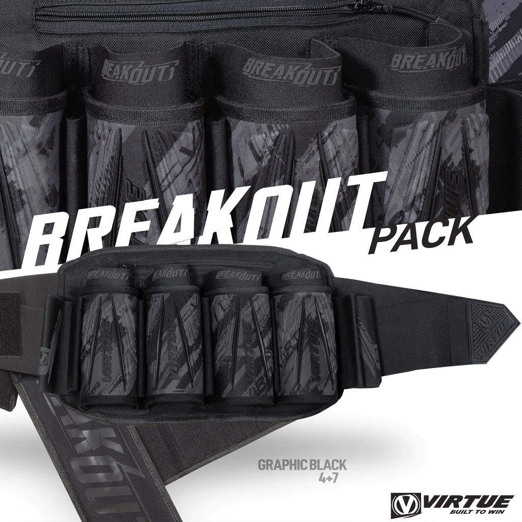 Virtue Breakout V2 Strapless Pack - Graphic Black 4+7 - Image 4