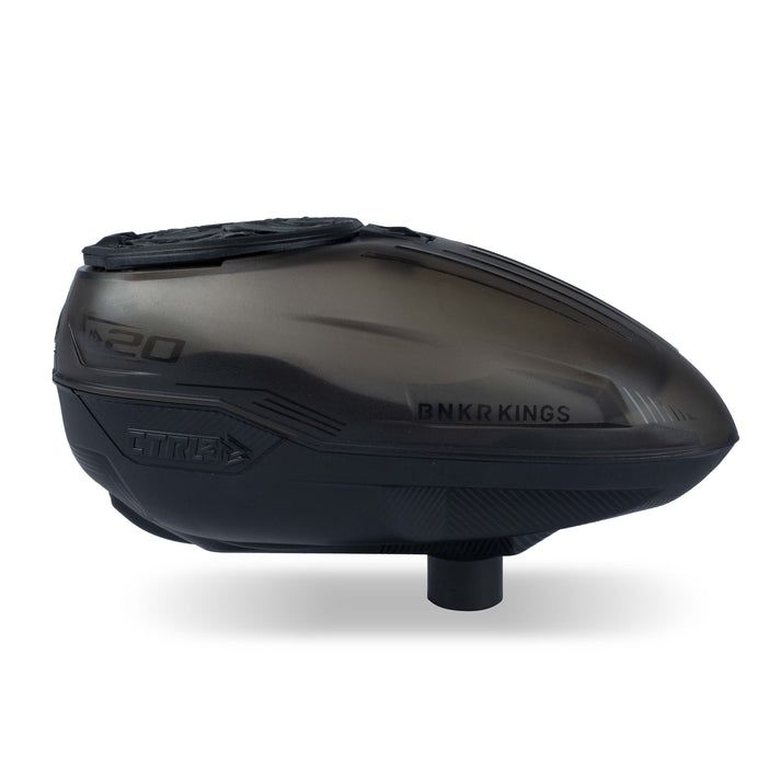 Bunkerkings CTRL2 Paintball Loader/Hopper - Crystal Smoke/Black - Image 2
