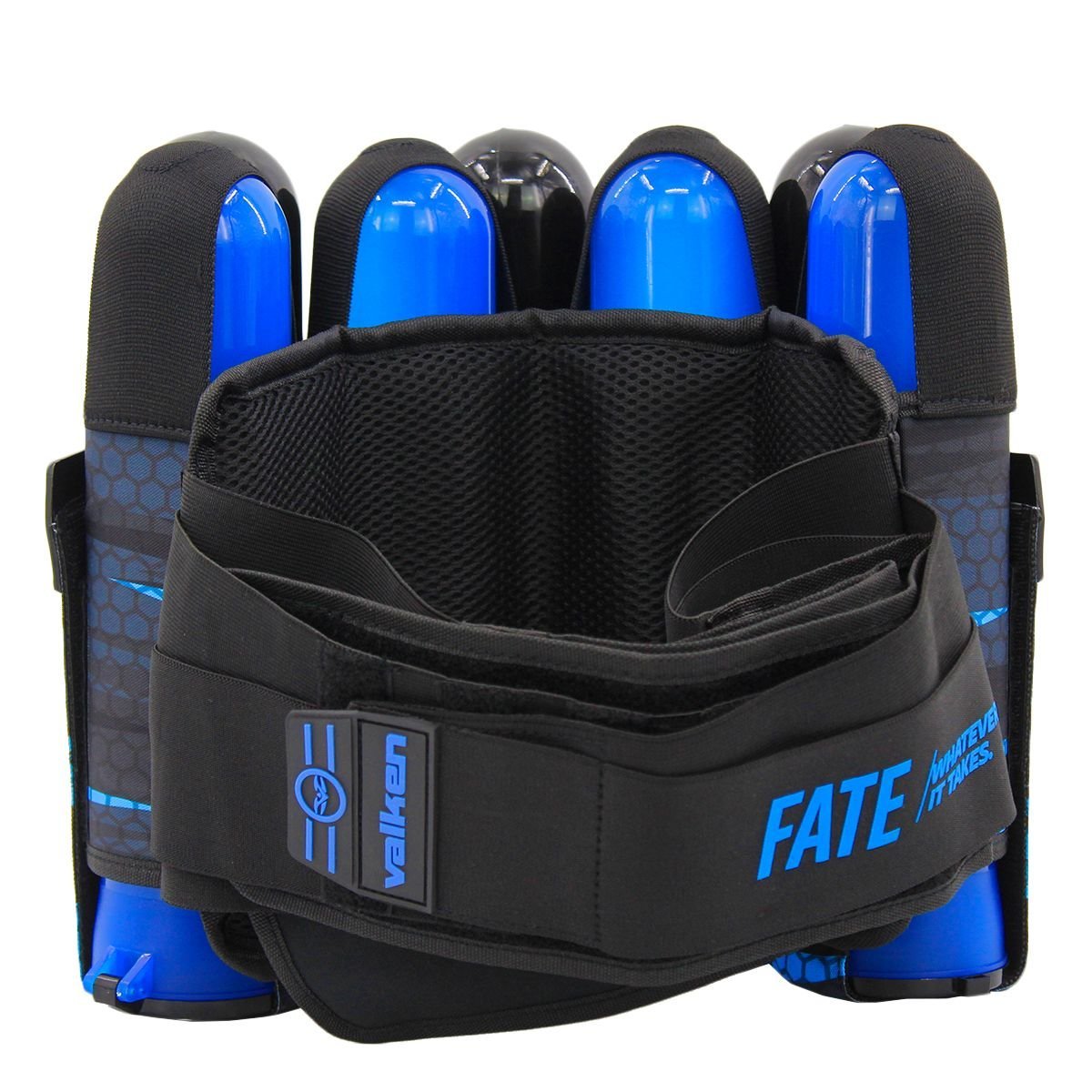 Valken Fate Gfx 4+3 Paintball Harness - Cyan Grassland | Paintball Pod Harness - Image 2