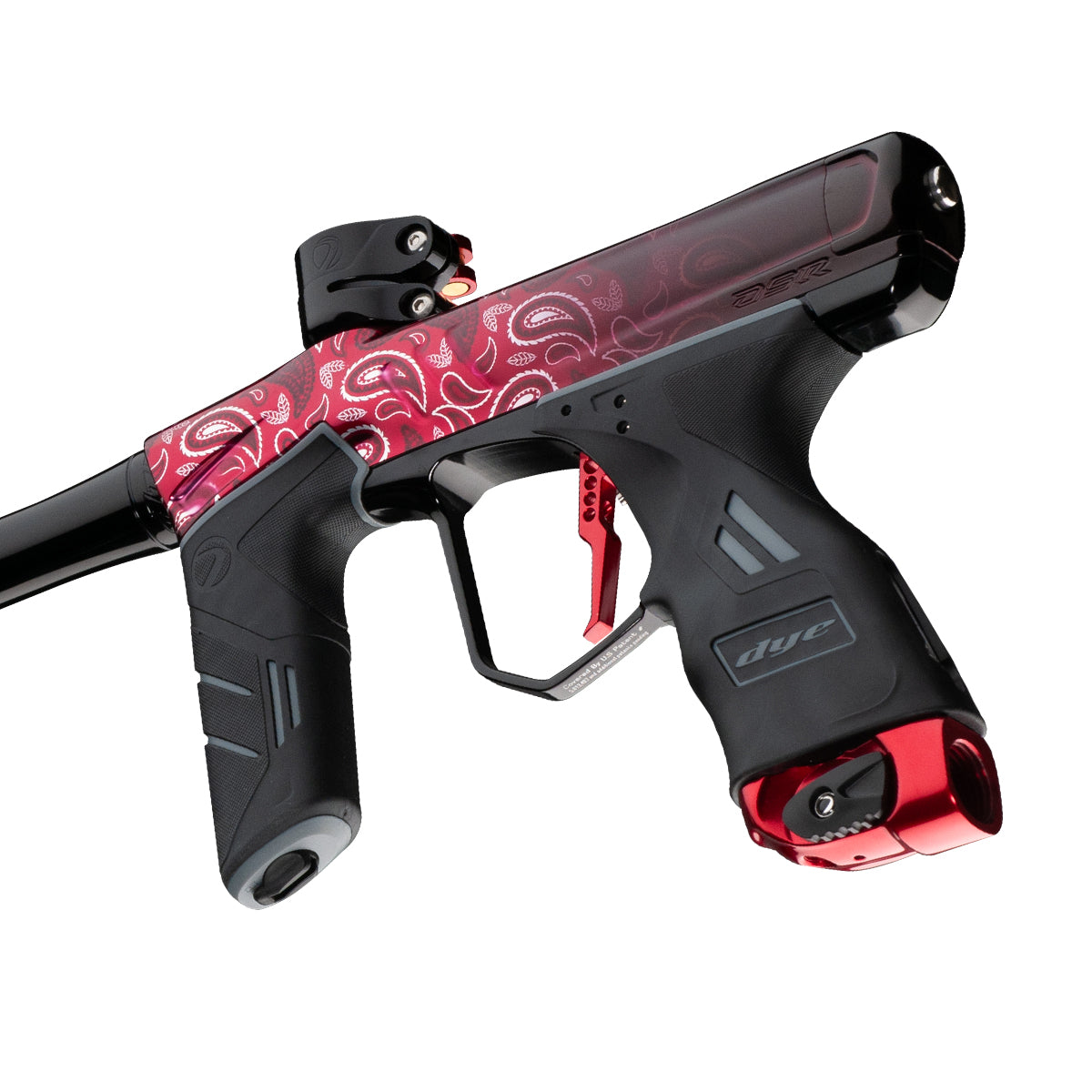Dye DSR+ | Bandana Red | Paintball Marker - Image 2