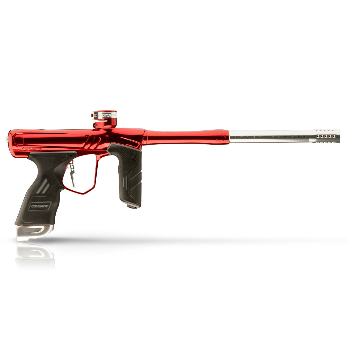 Dye DSR+ | Lava Red/Silver Pol| Paintball Marker - Image 2