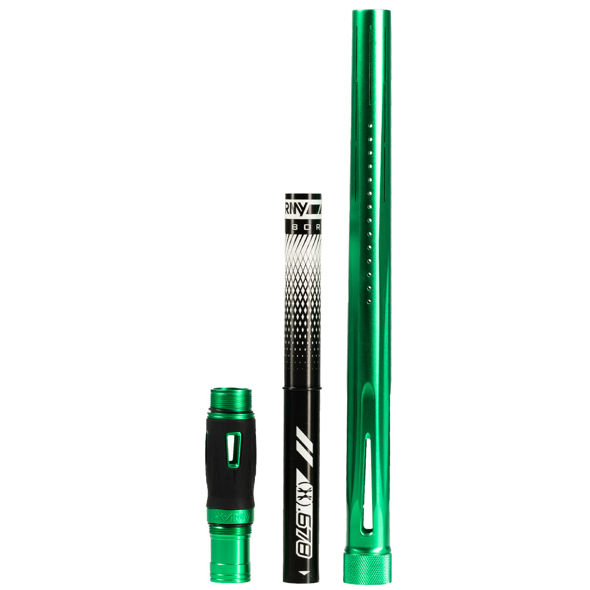 LAZR Barrel Kit - Dust Green- Black Inserts - Cocker Threads - Image 3