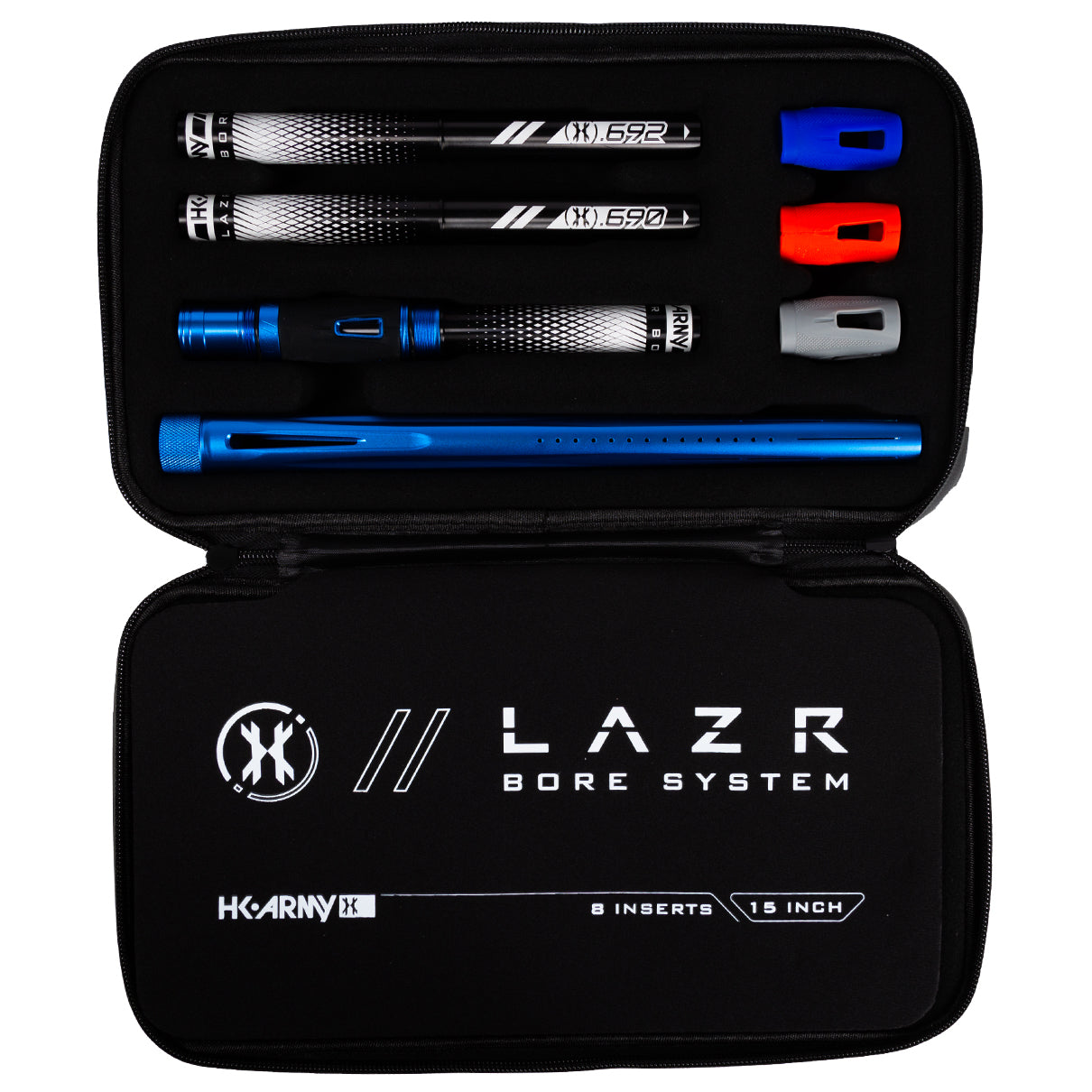 LAZR Barrel Kit - Dust Blue - Black Inserts - Cocker Threads - Image 2