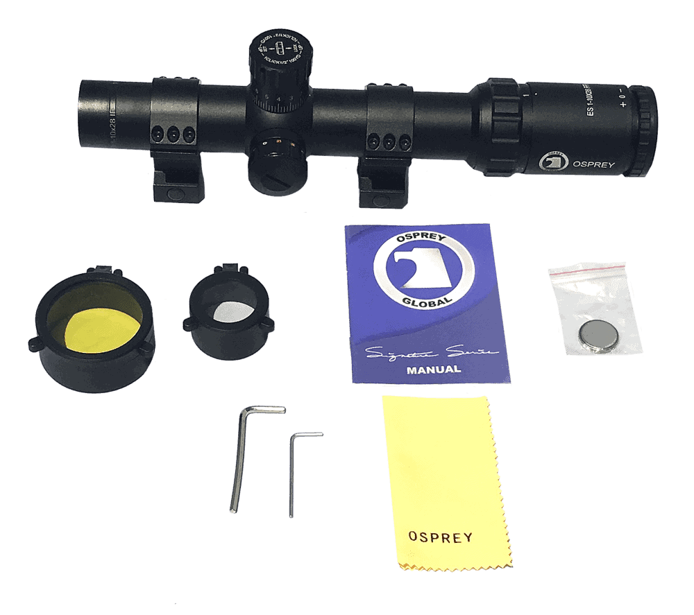 ELITE SERIES 1-10X28FFP Scope | Osprey Scope - Image 10
