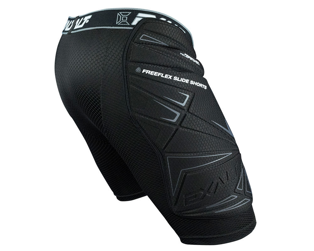 Exalt Paintball FreeFlex Slide Shorts - Black - Image 2