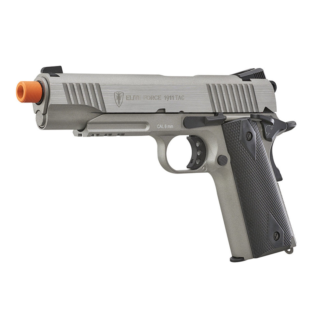 Umarex Elite Force 1911 Tac Gen3 C02 Blowback Airsoft Pistol -Stainless Steel - Image 2