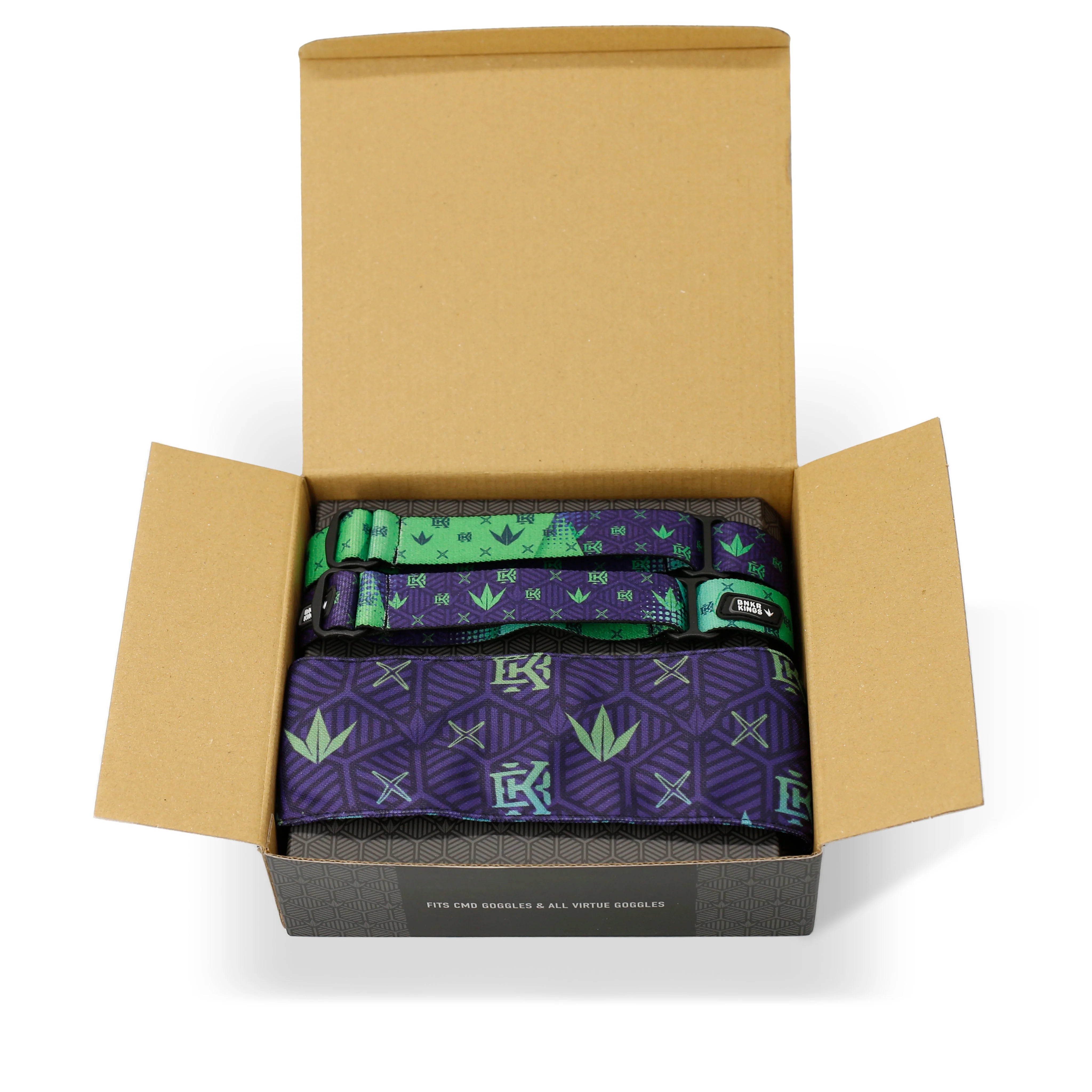 Midnight Coronation 4-Point Goggle Strap & Headband Pack - Limited Edition - Image 3