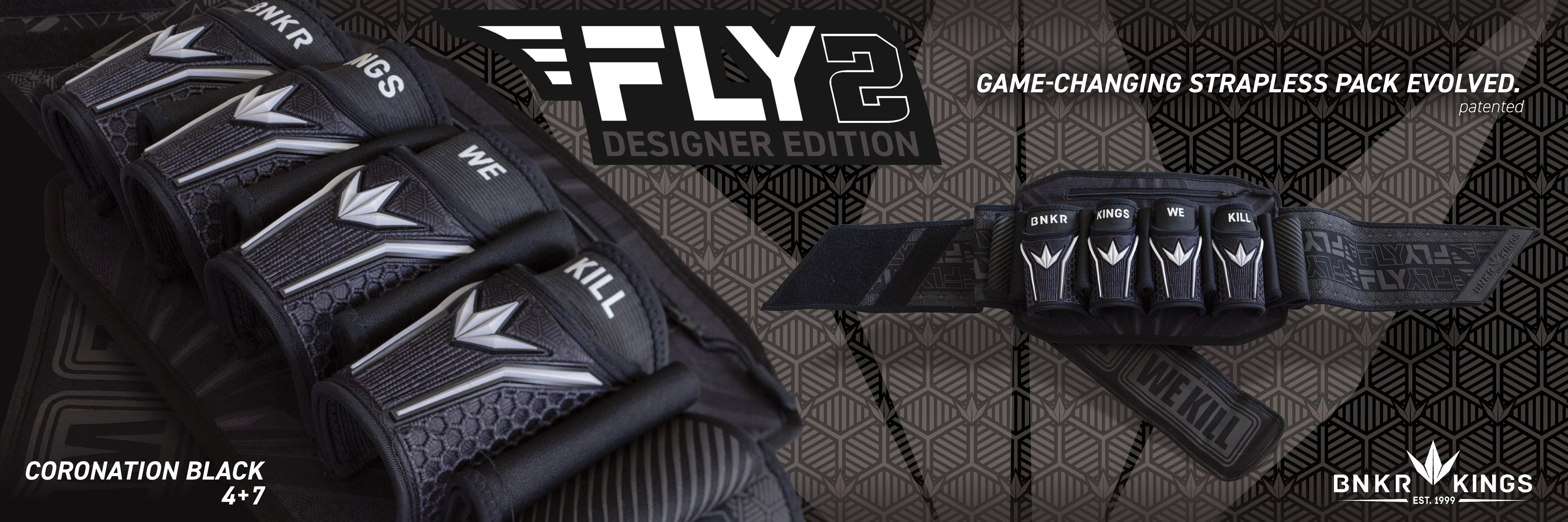 Paintball Harness Fly2 Pack - Coronation Black | 4+7 | Bunkerkings - Image 4