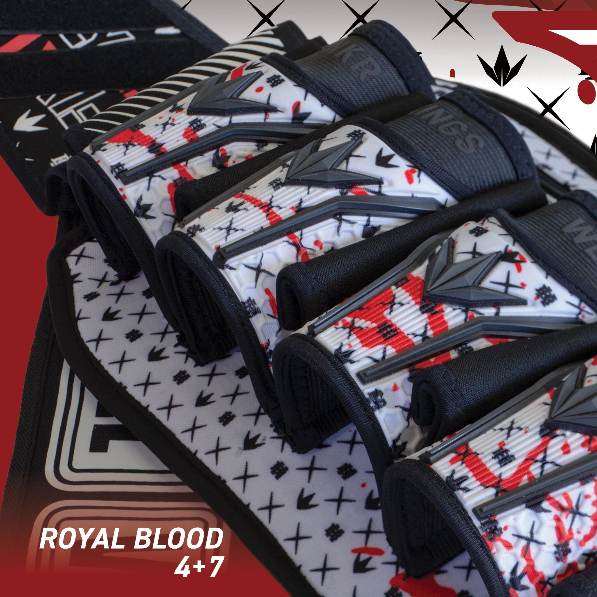 Paintball Harness Fly2 Pack - Royal Blood | 4+7 | Bunkerkings - Image 3