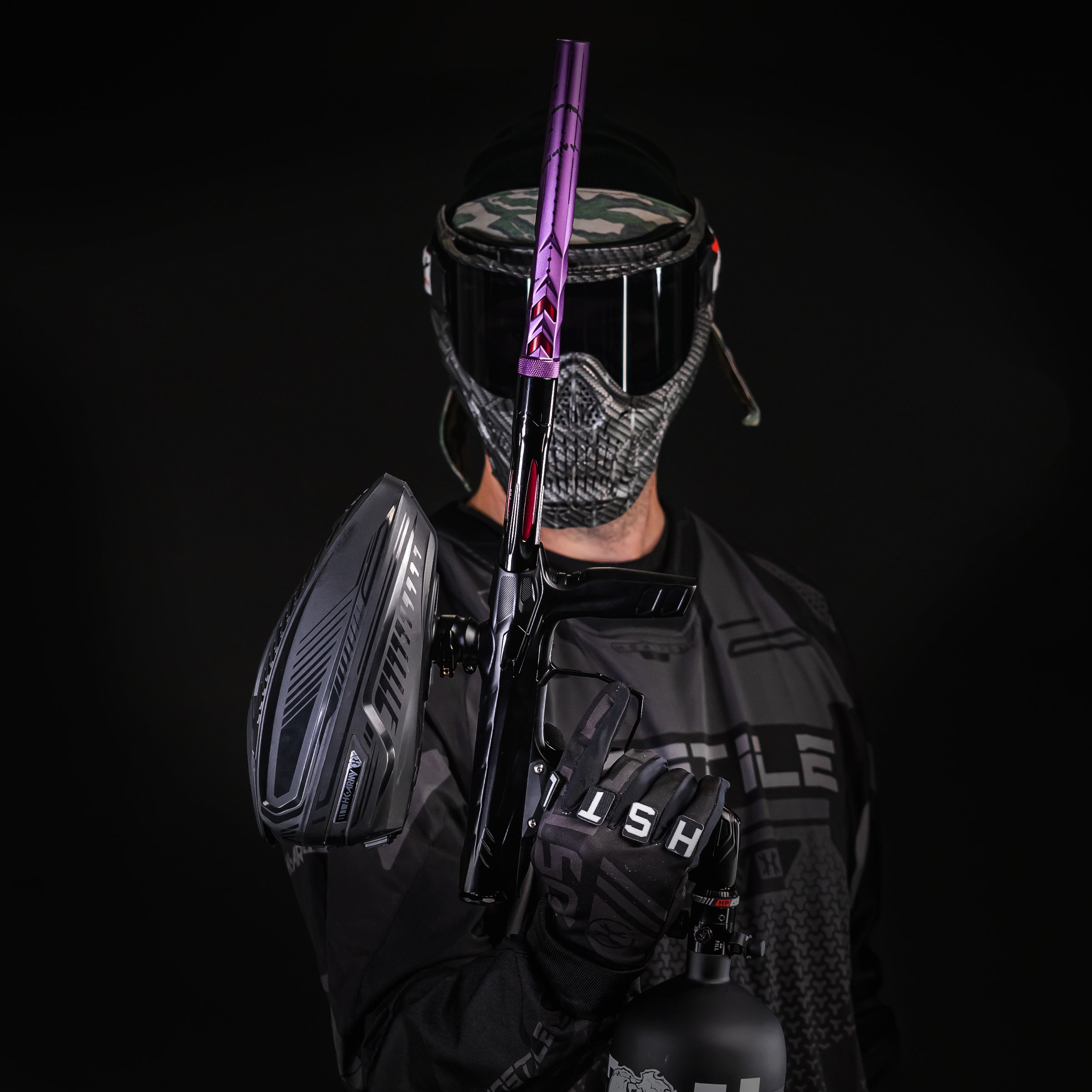 FXL Elite Fossil Barrel Tip - Dust Purple/Black Splash - Image 2