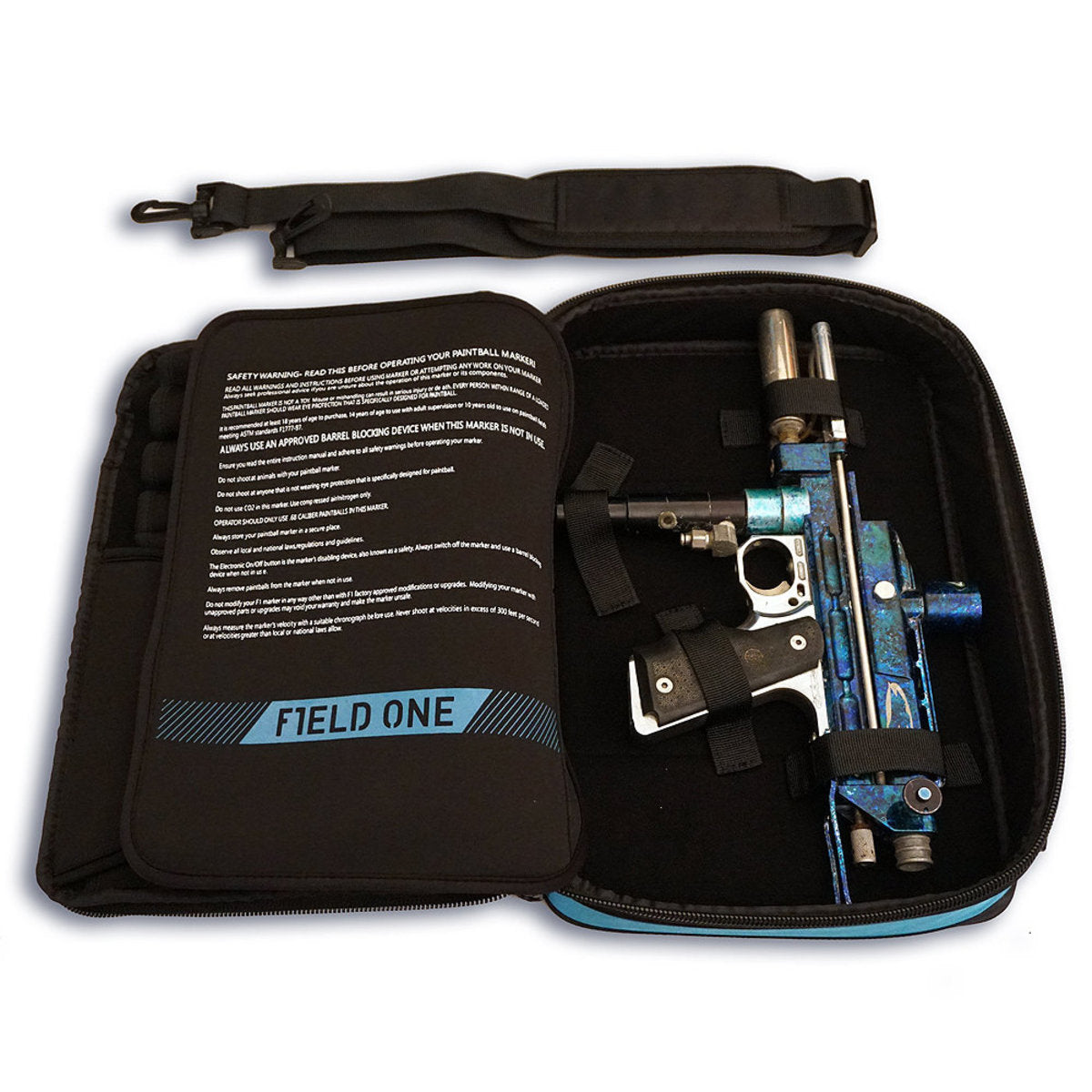 Field One Extended Paintball Gun & Pistol Case - Image 3