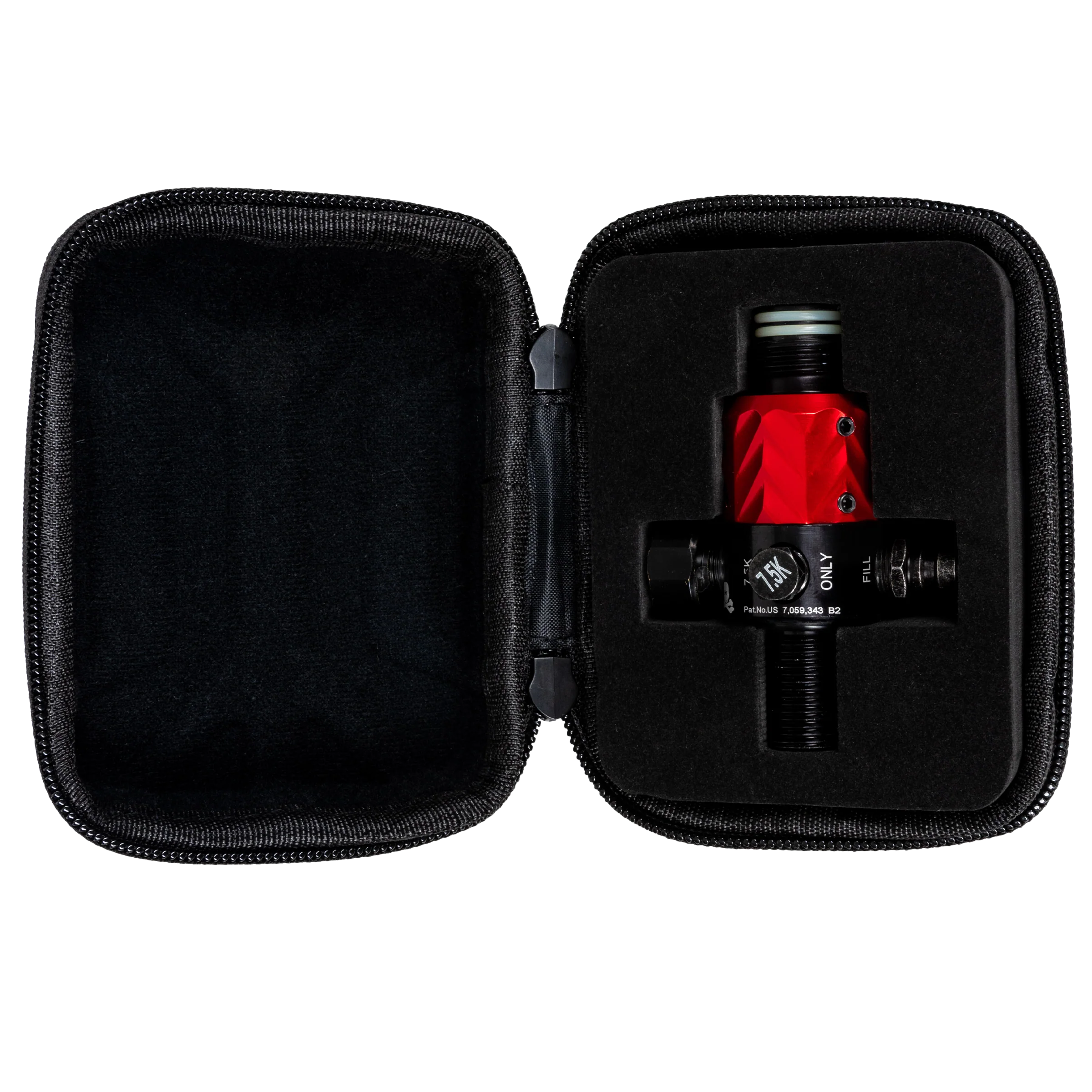 AEROLITE ELITE PRO REG - FOSSIL - RED | output pressure 450-650psi | HK Air Tank Regulator - Image 3