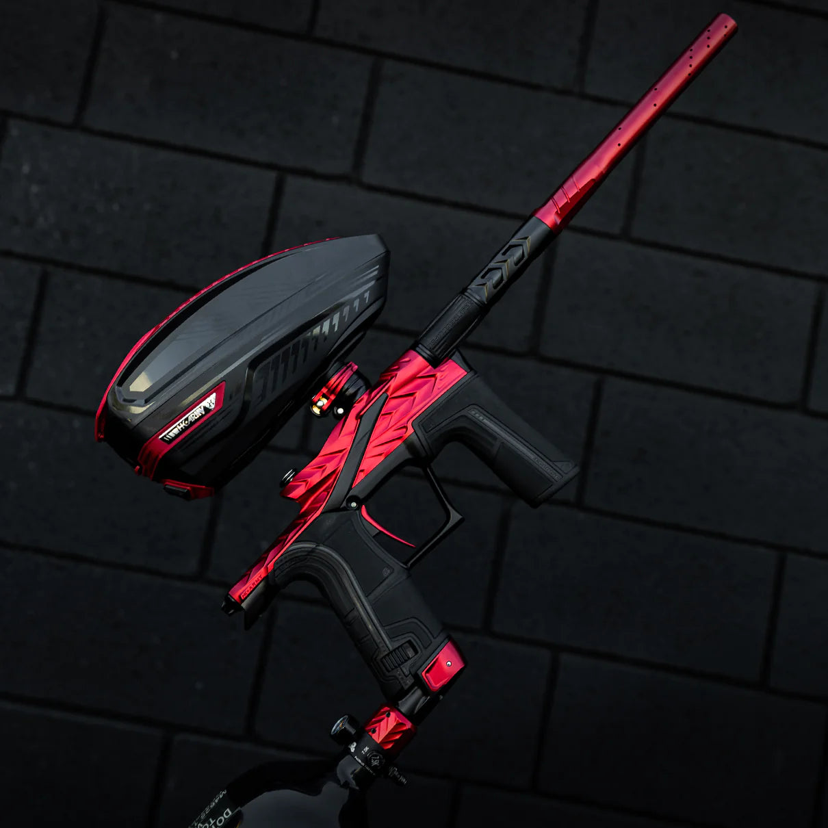 HK Army Fossil Eclipse LV2 | Color: Scorch | Paintball Electronic Marker - Image 9