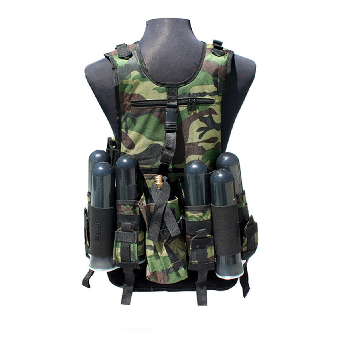 Gxg Tactical G-26 Paintball Vest | Camo - Image 2