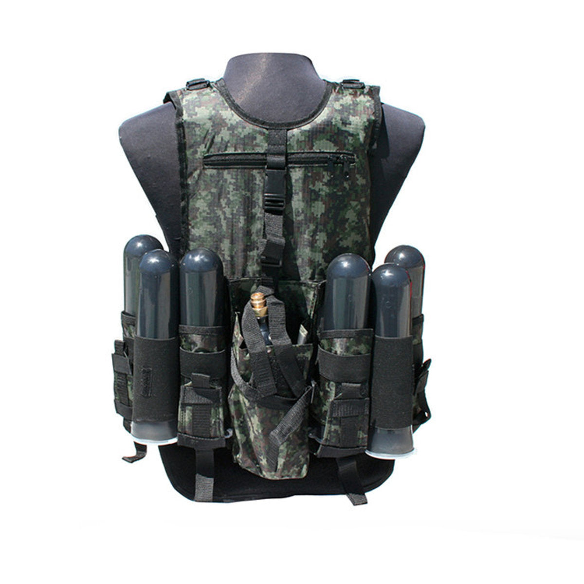 Gxg Tactical G-26 Paintball Vest | Digi-Green - Image 2
