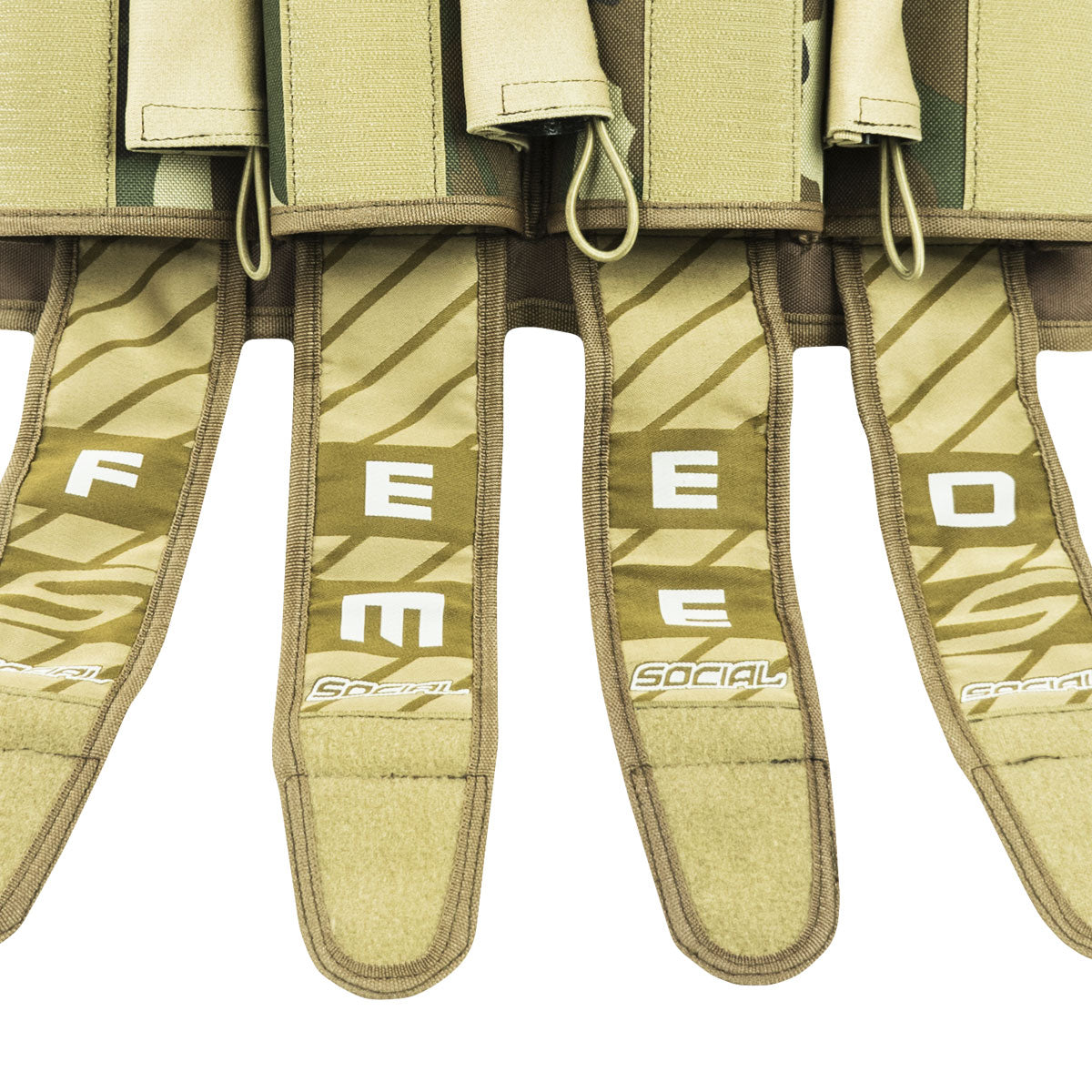 Grit Pod Pack Harness, 4+7 Coyote Tan Woodland Camo - Image 3