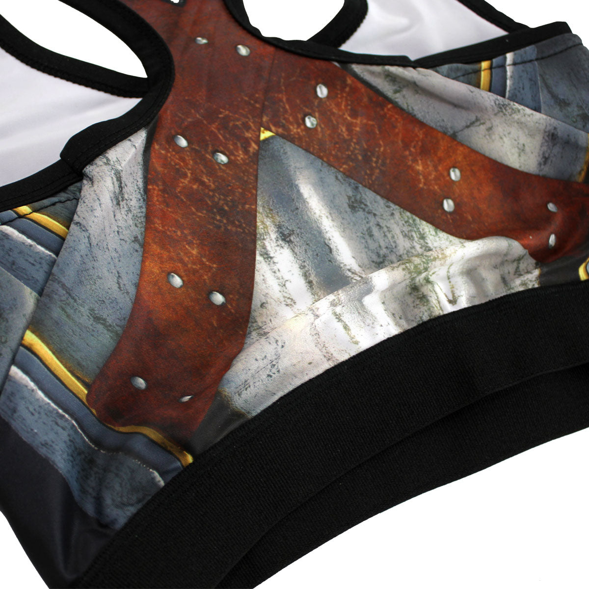 Women’s Racerback Padded Sports Bra paintball